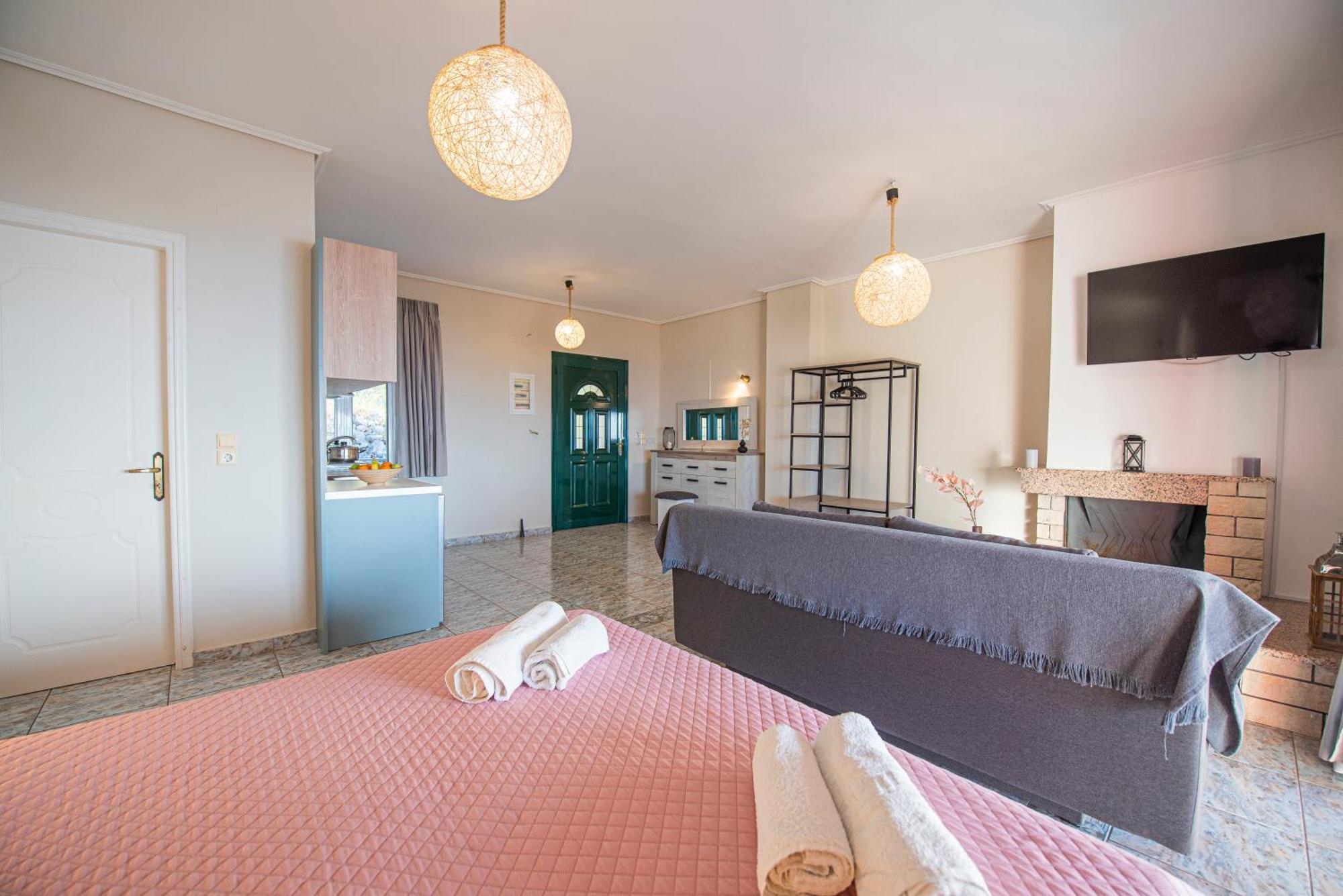 Appartement Agnantio à Áyios Nikítas Chambre photo